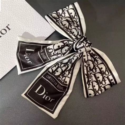 dior hair bows|dior hair ribbon.